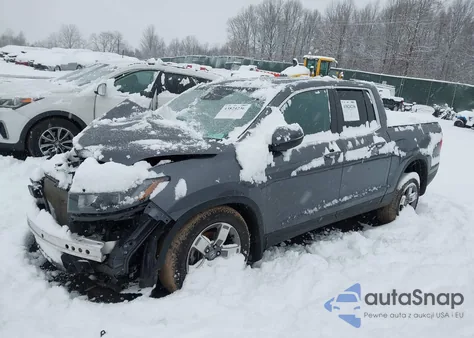 2024 Honda Ridgeline Rtl из США, поврежденный, VIN 5FPYK3F51RB002766